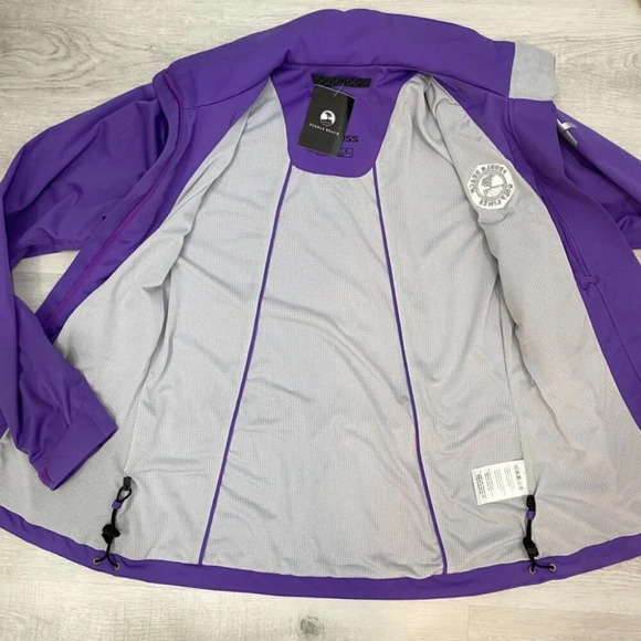 Pebble Beach Purple Windbreaker Fitted Golf Jacket Size S - Cross Sportswear NWT - Picture 14 of 16